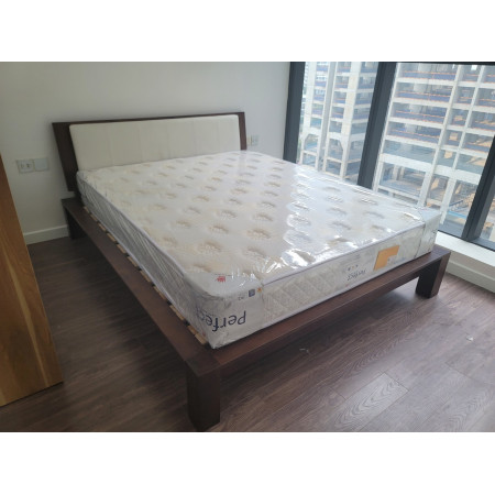 Robot Walnut - Mặt Nệm 1m4 : Giường Ngủ Gỗ Sồi